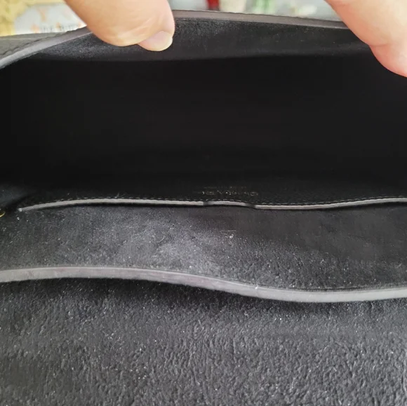 Authentic Dior Bobby Flap Bag Natural Black Grained Calfskin FREE AUTHENTICATION - Picture 15 of 16